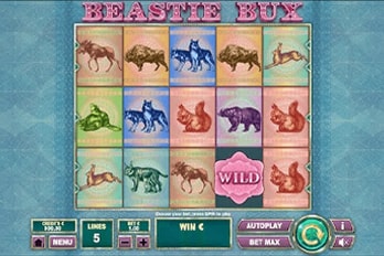 Beastie Bux Slot Game Screenshot Image