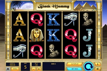 Black Mummy Slot Game Screenshot Image
