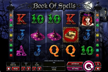 Book of Spells Slot Game Screenshot Image