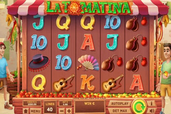 La Tomatina Slot Game Screenshot Image