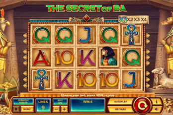 The Secret of Ba Slot Game Screenshot Image