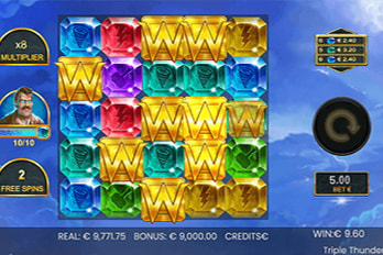Triple Thunder Slot Game Screenshot Image