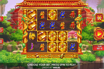 Wild Dragon's Fortune Slot Game Screenshot Image