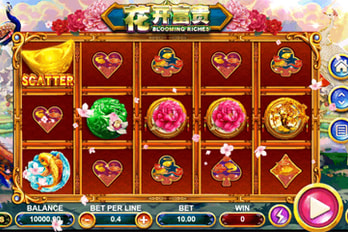 Blooming Riches Slot Game Screenshot Image