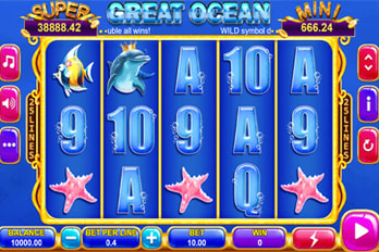 Great Ocean Slot Game Screenshot Image