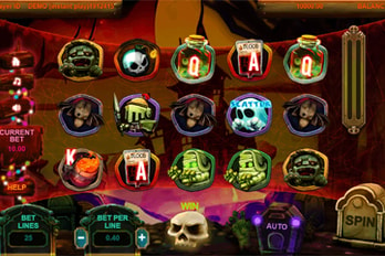 Halloween Slot Game Screenshot Image