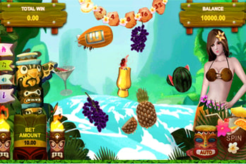 Hawaii Tiki Slot Game Screenshot Image