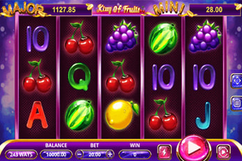 King of Fruit Slot Game Screenshot Image