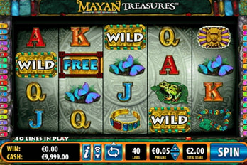 Mayan Treasure Slot Game Screenshot Image