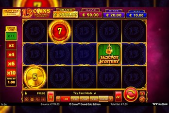 15 Coins: Grand Gold Edition Slot Game Screenshot Image