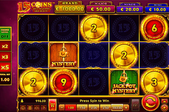 15 Coins Slot Game Screenshot Image