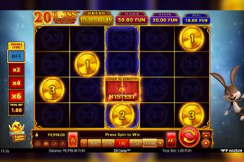 20 Coins: Easter Edition Slot Game Screenshot Image