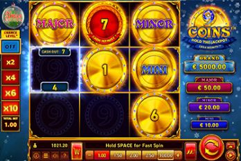 9 Coins: Grand Diamond Edition Xmas Slot Game Screenshot Image