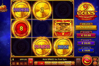  9 Coins: Halloween Edition Slot Game Screenshot Image