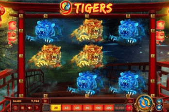 9 Tigers Slot Game Screenshot Image