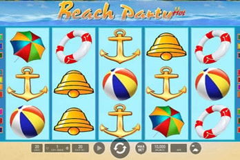 Beach Party Hot Slot Game Screenshot Image