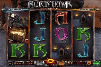 Black Hawk Deluxe Slot Game Screenshot Image