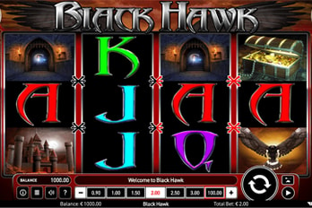 Black Hawk Slot Game Screenshot Image