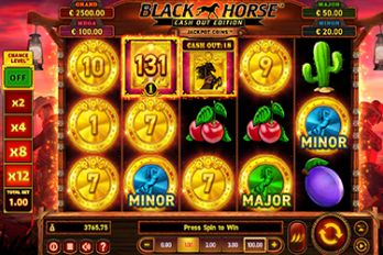 Black Horse Cash Out Slot Game Screenshot Image