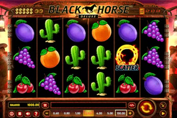 Black Horse Deluxe Slot Game Screenshot Image