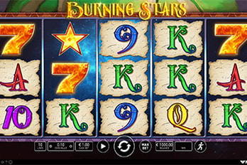 Burning Stars Slot Game Screenshot Image