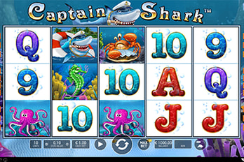 Captain Shark Slot Game Screenshot Image