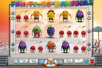 Fruits Go Bananas Slot Game Screenshot Image