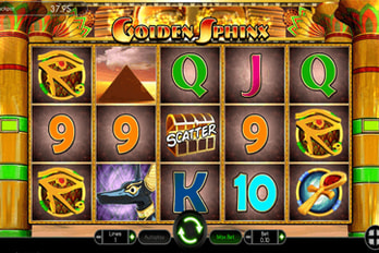 Golden Sphinx Slot Game Screenshot Image