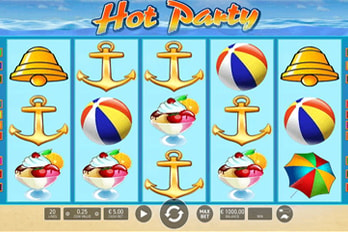 Hot Party Slot Game Screenshot Image