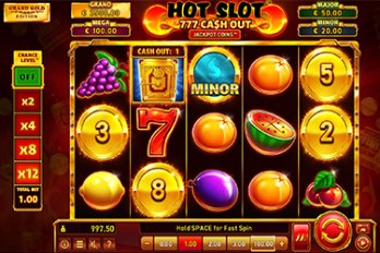 Hot Slot: 777 Cash Out Grand Gold Edition Slot Game Screenshot Image