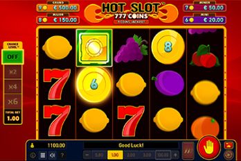 Hot Slot: 777 Coins Extremely Light Slot Game Screenshot Image