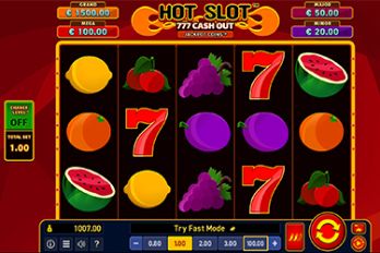 Hot Slot: 777 Stars Extremely Light Slot Game Screenshot Image