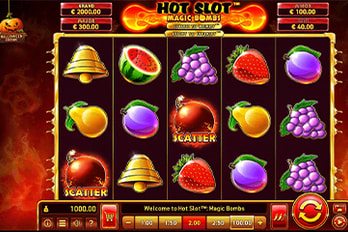  Hot Slot: Magic Bombs - Halloween Edition Slot Game Screenshot Image