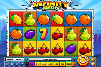 Infinity Hero Slot Game Screenshot Image
