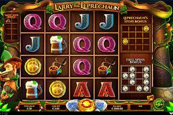 Larry the Leprechaun Slot Game Screenshot Image