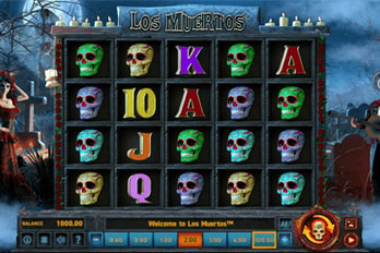 Los Muertos Slot Game Screenshot Image