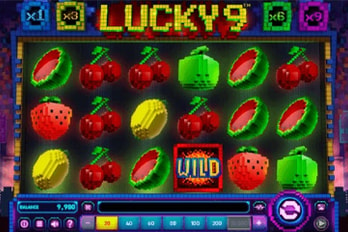 Lucky 9 Slot Game Screenshot Image