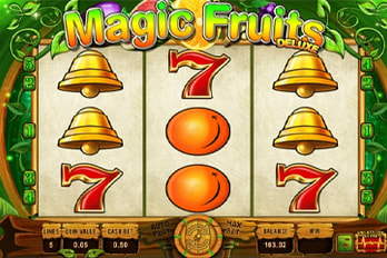Magic Fruits Deluxe Slot Game Screenshot Image