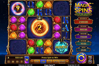 Magic Spins Slot Game Screenshot Image