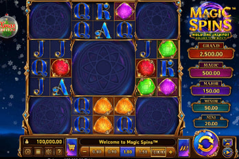 Magic Spins Xmas Edition Slot Game Screenshot Image
