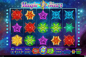 Magic Stars 5 Slot Game Screenshot Image