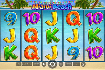 Miami Beach Slot Game Screenshot Image