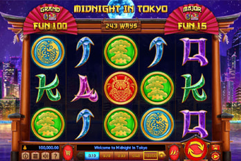 Midnight in Tokyo Slot Game Screenshot Image