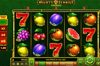 Mighty Symbols: Crowns Slot Game Screenshot Image