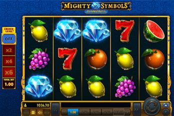 Mighty Symbols: Diamonds Slot Game Screenshot Image
