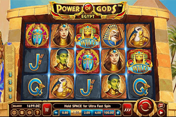 Power of Gods Egypt Slot Game Screenshot Image