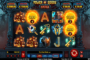 Power of Gods Hades Slot Game Screenshot Image