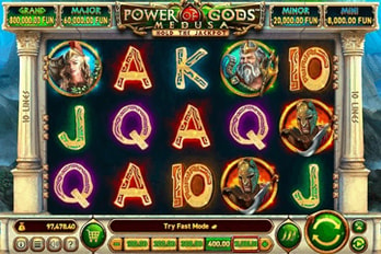 Power of Gods Medusa Slot Game Screenshot Image