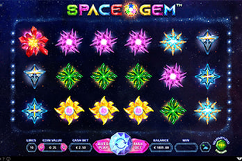Space Gem Slot Game Screenshot Image