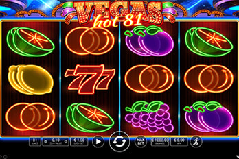 Vegas Hot 81 Slot Game Screenshot Image
